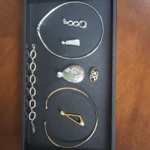 Lia Sophia gold and silver tone bundle!